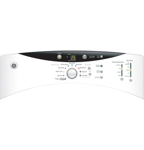 GE DCVH515EFWW White