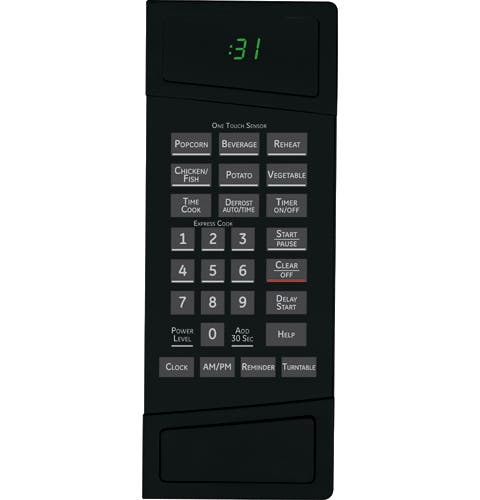GE PEM31DMBB Black