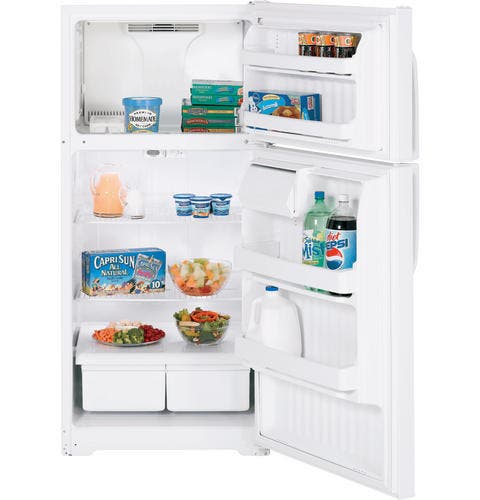 GE GTH16BBSRWW White/Right Door Swing