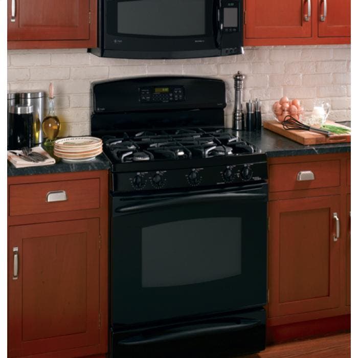 GE J2B912BEKBB Black on Black