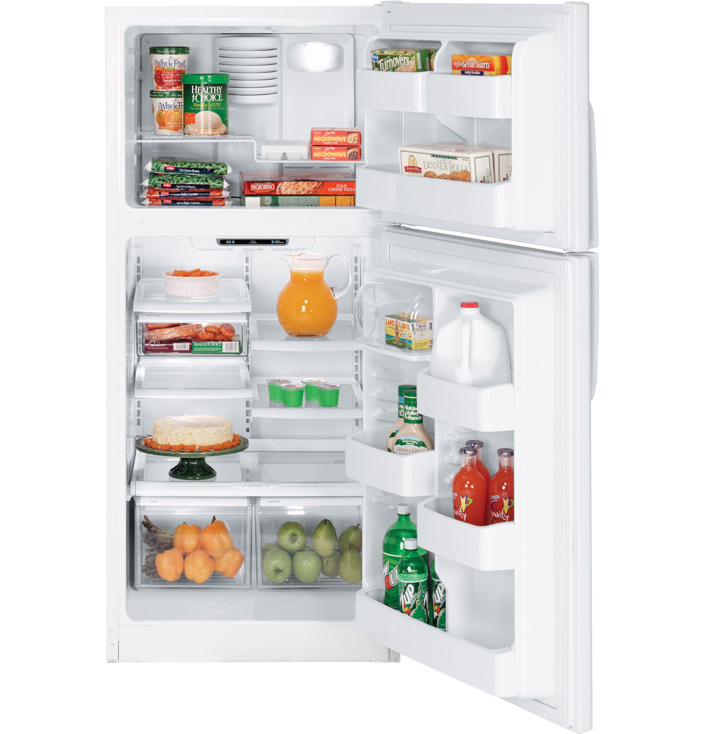 GE GTS18KBPWW White
