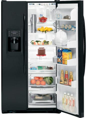 GE PCF23NGWBB High Gloss Black