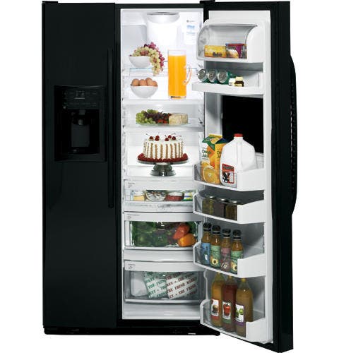 GE GSF26KHWBB Black