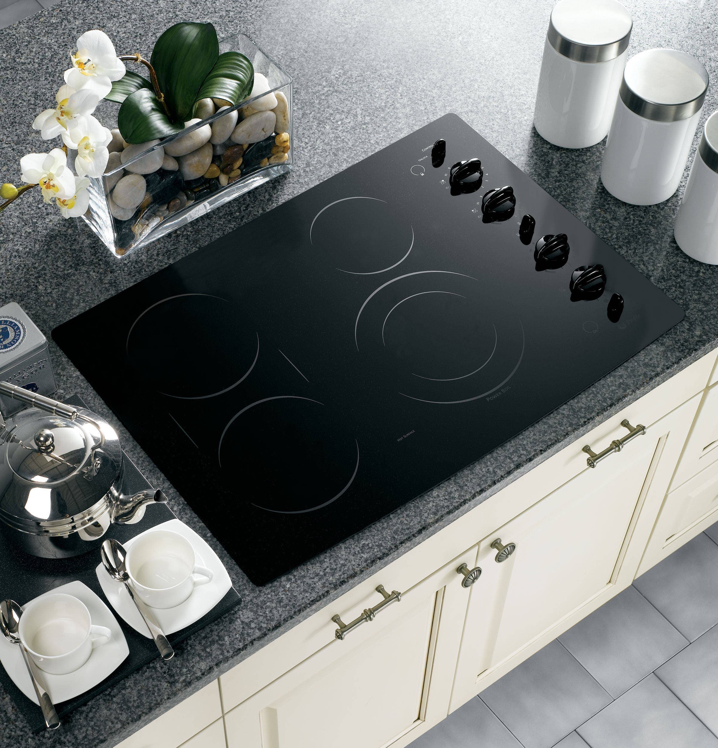 GE PP932BMBB Black