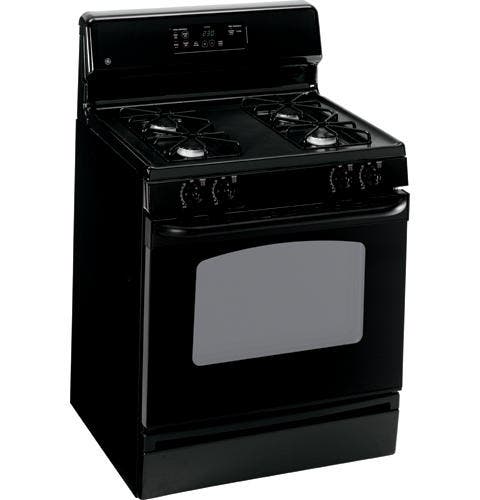 GE JGBP28EELBB Black on Black