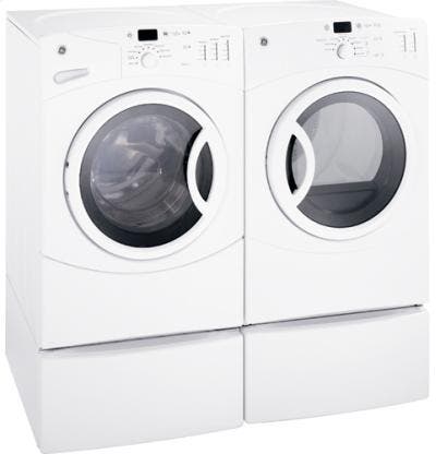GE WBVH5100HWW 27" Front-Load Washer