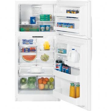 GE GTH18JBRWW 18.0 cu. ft. Top-Freezer Refrigerator