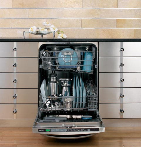 GE PDW9980LSS Fully Integrated Dishwasher