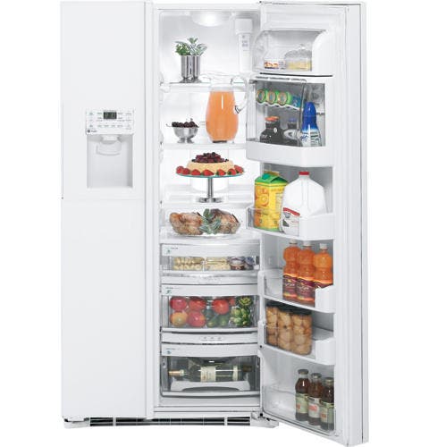 GE PSH25PGWWV White Dispenser; Custom Panels Required
