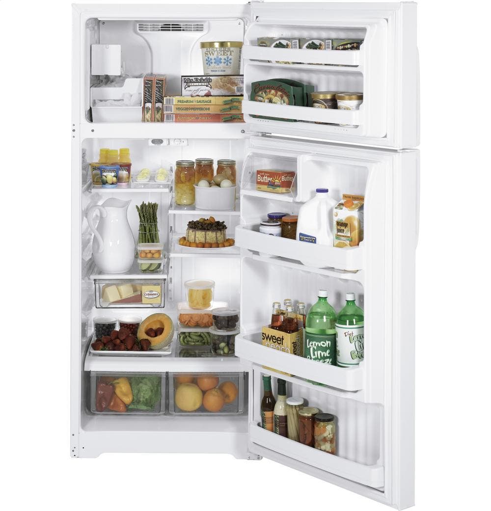 GE GTS18XCSWW White