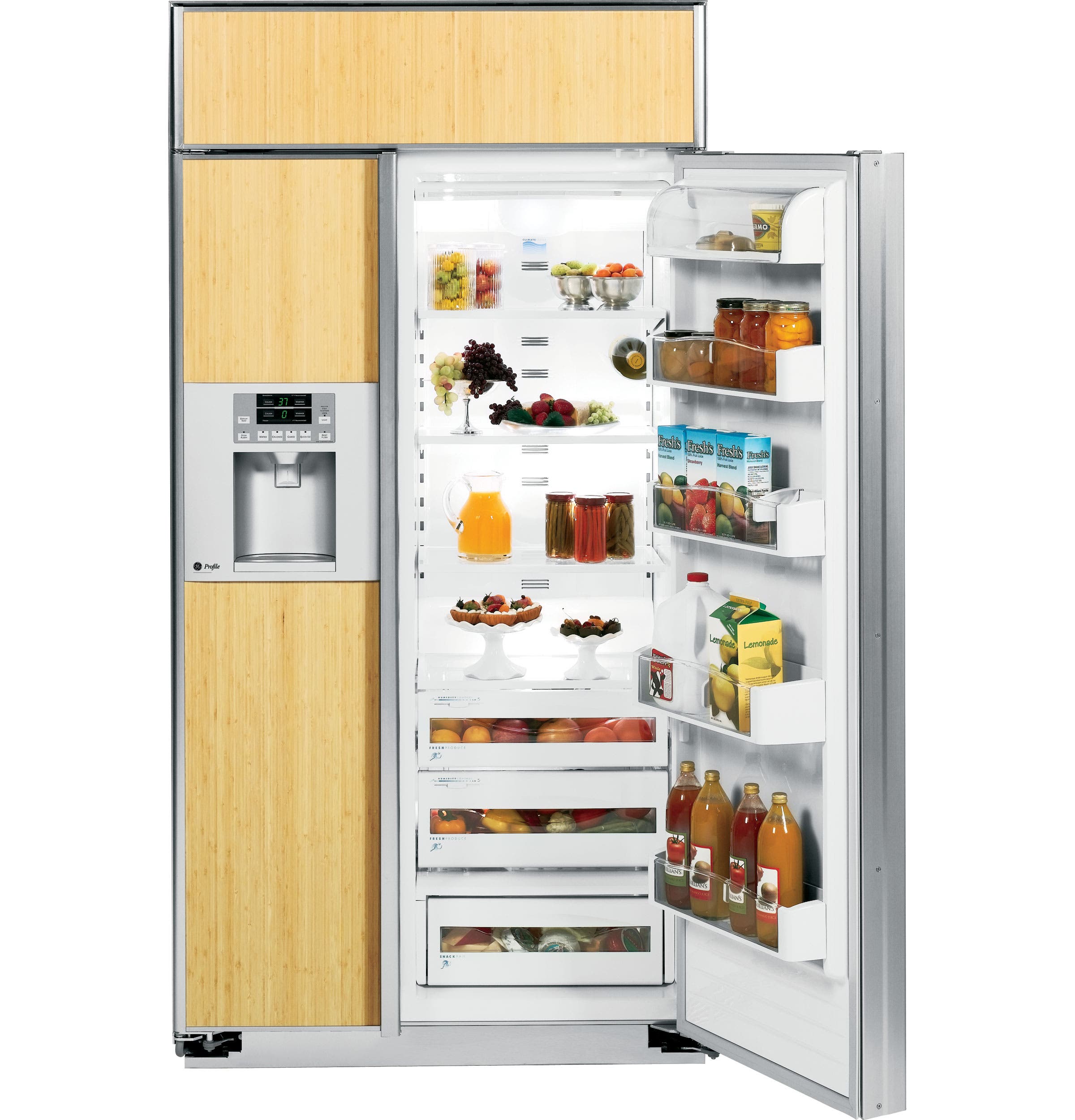 GE PSB42YGXSV Stainless Accents/Panel Required