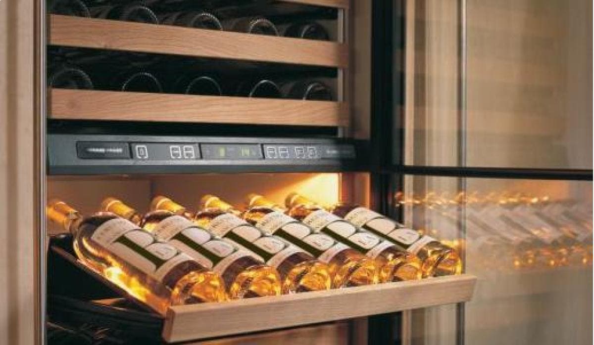 Sub Zero 427RS 27 Inch Built-in Tri Zone Wine/Refrigerator Storag...