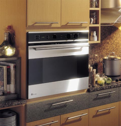 Monogram ZET837DBSB Stainless Steel on Black