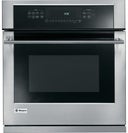 27" Single Electric Wall Oven with 3.8 cu. ft. Reverse-Air/European Convection Oven, Meat Thermometer, Glass Touch Controls and ADA Compliant