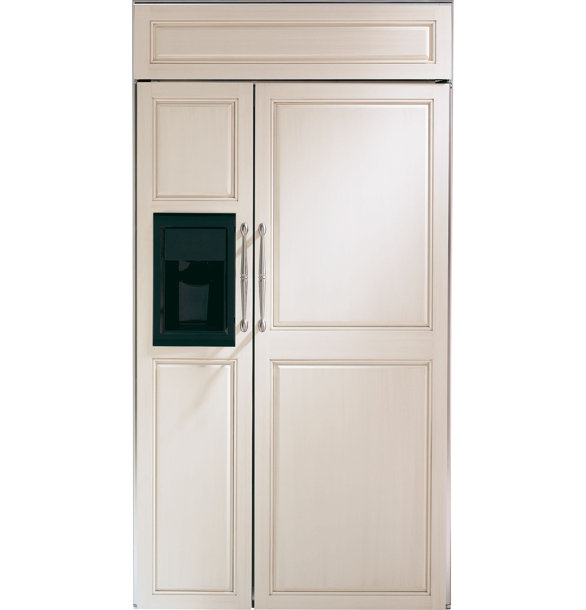 Monogram ZISB420DX Requires Custom Panels, Black Dispenser