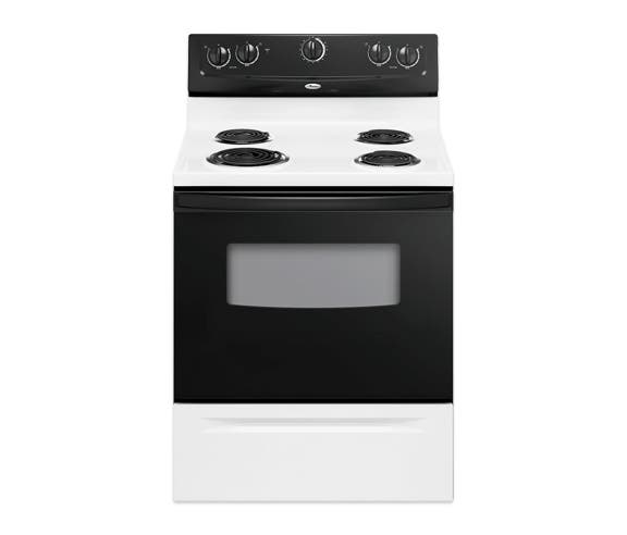 Whirlpool RF111PXSW White with Black Door