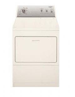 Whirlpool LER8648PG Bisque with Gold Metallic Console