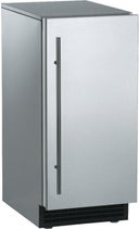 15 Inch Undercounter Ice Maker with Self-Closing Door and Built-In Pump