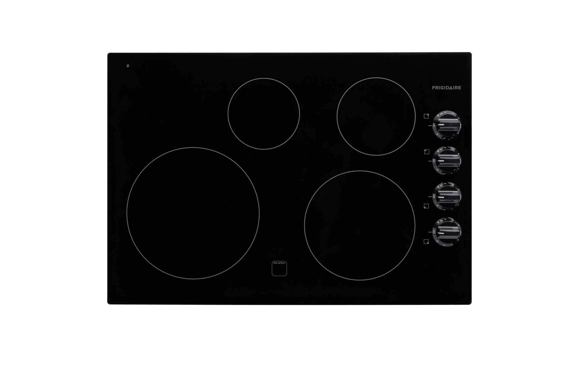 Frigidaire FFEC3025LB 30" Electric Cooktop with 4 Cooking Zones, Ready