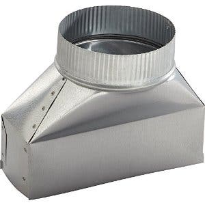Wolf 804705 3-1/4" x 14" to 8" Round Transition