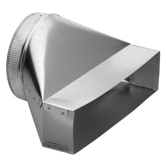 Wolf 804706 3-1/4" x 14" to 10" Round Transition