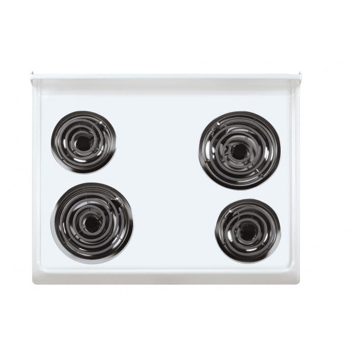 Frigidaire FEF312BS White on White