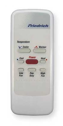 Friedrich PDXRC Remote Control