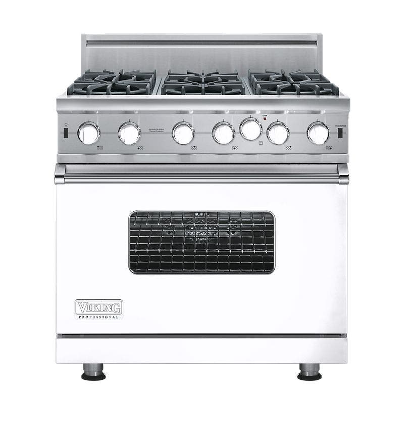 Viking VGIC5366BWH White - Natural Gas