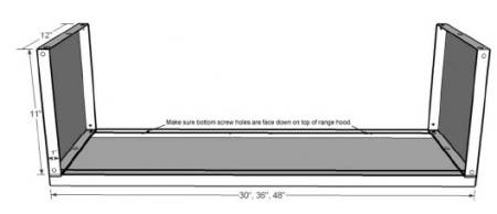 Zephyr AK0726 12 Inch Duct Covers