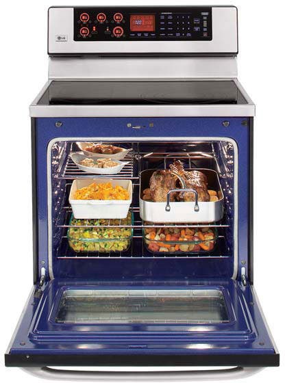 LG LRE30955ST 30" Freestanding Electric Range