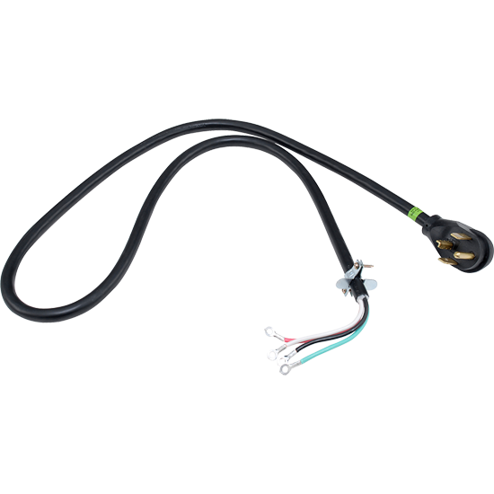 Whirlpool PT600 6 Ft. 4-Wire 40 Amp Range Cord