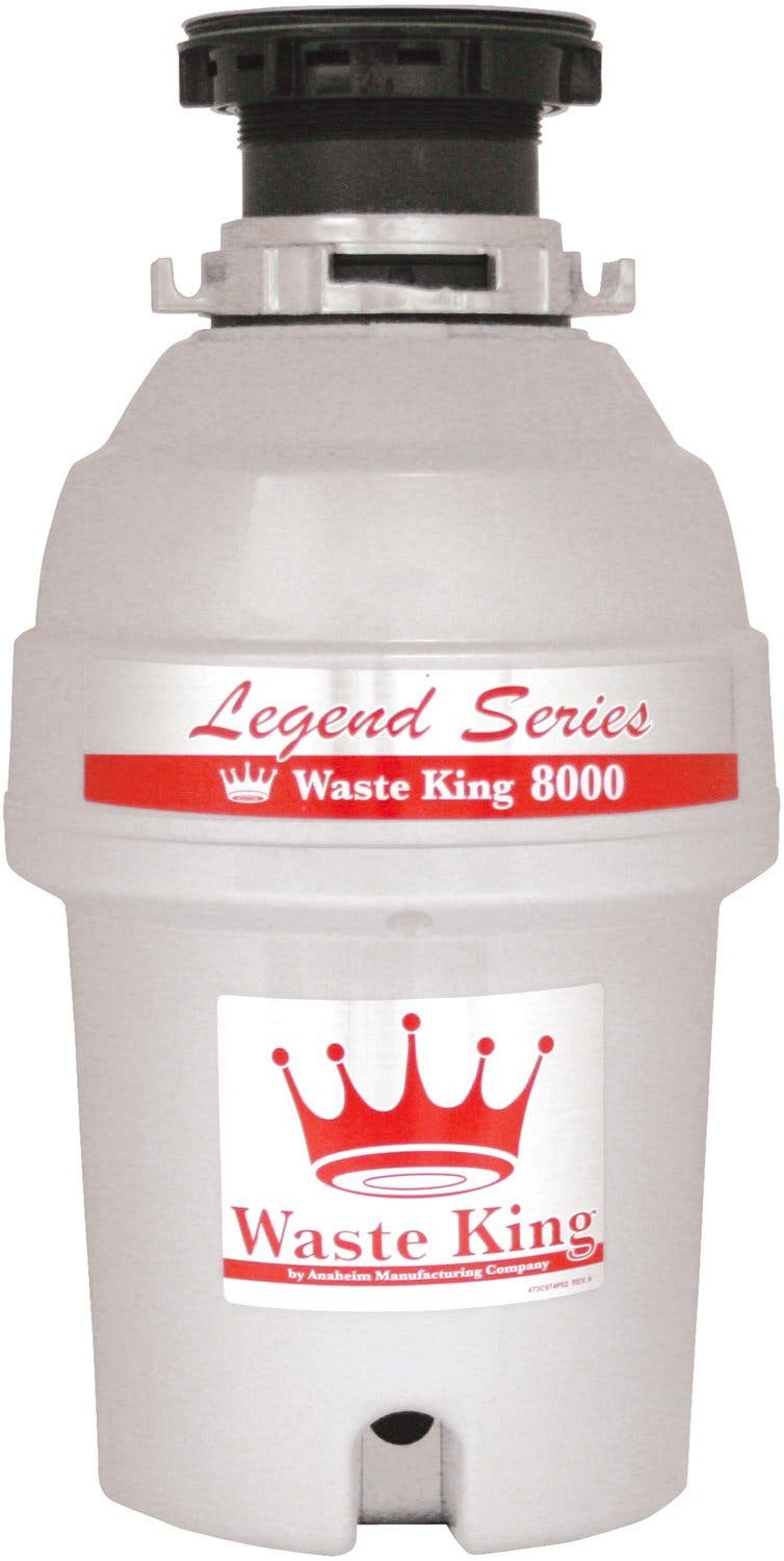 Waste King 8000 1 HP Continuous Feed Waste Disposer