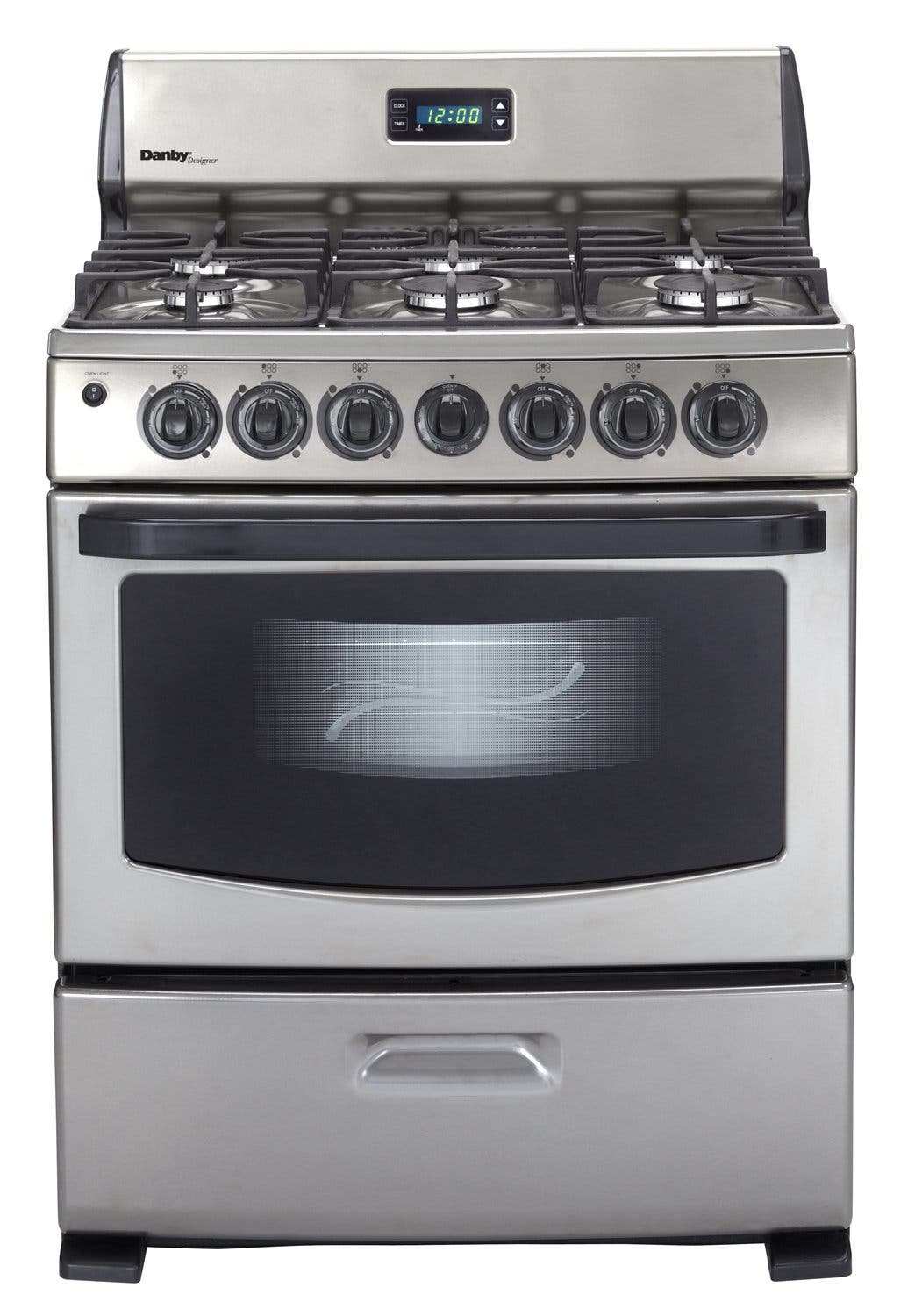 Danby DR399BLSGLP 30" Freestanding Gas Range