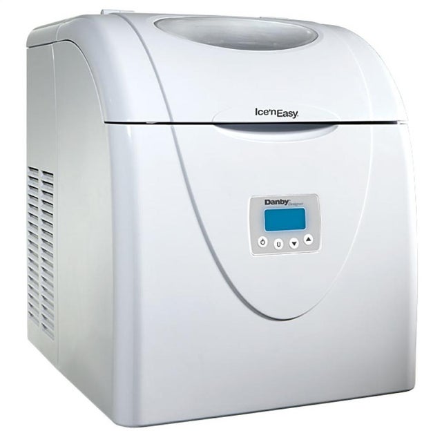 Danby DIM1524W 14" Portable Ice Maker with 3-lbs. Ice Storage, 33...