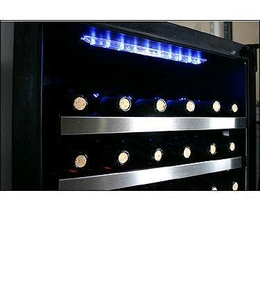 Danby DWC166BLSRH Black with Stainless Steel Door Trim