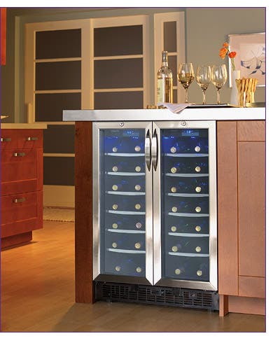 Danby DWC2727BLS 24" Built-in Dual Zone Wine Cellar