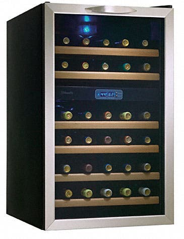 Danby DWC283BLS Black with Stainless Steel Door Trim