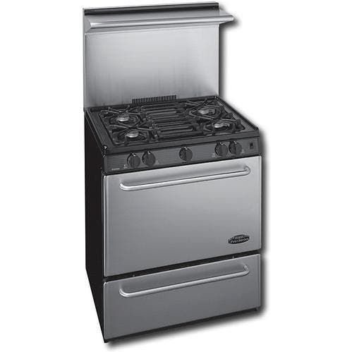 Premier P30S330BP 20 1/2" Stainless Steel Backguard with Shelf