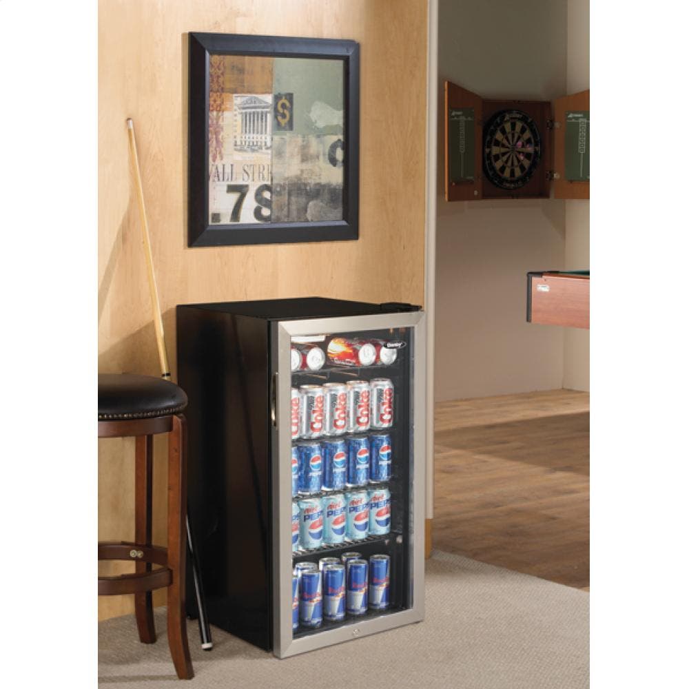 Danby DBC120BLS Black On Stainless