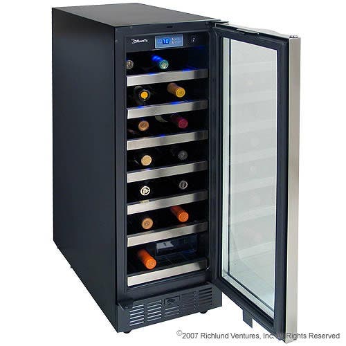 Danby DWC276BLS Black with Stainless Steel Door Trim