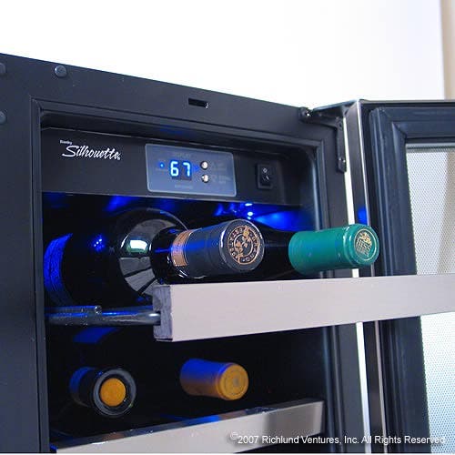 Danby DWC276BLS Black with Stainless Steel Door Trim