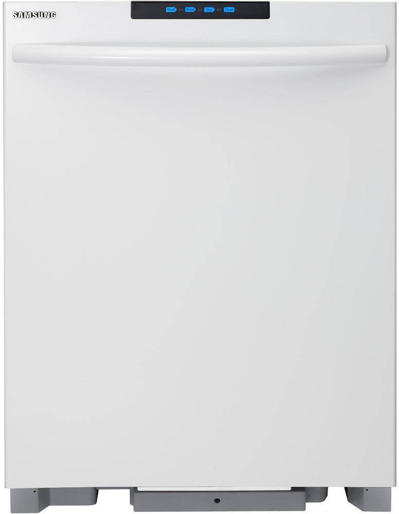 Samsung DMT800RHW SemiIntegrated Dishwasher with 6 Wash Cycles, Adjustable Nylon Racks, Tall