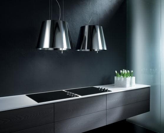 Elica EPL320SS 20 Inch Island Chimney Range Hood