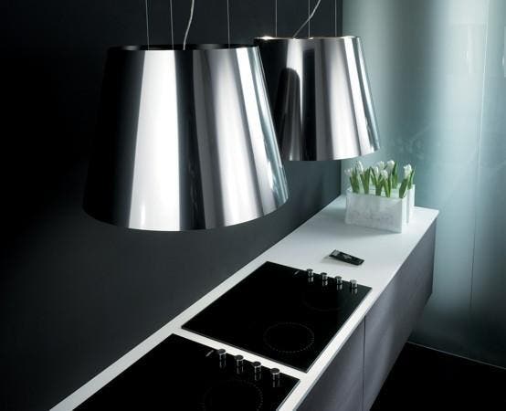 Elica EPL320SS 20 Inch Island Chimney Range Hood