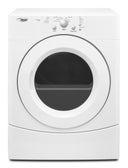 27 Inch Front-Load Electric Dryer with 6.7 cu. ft. Capacity, 6 Drying Cycles, 4 Temperature Settings, AutoDry System and SofSound I Quiet Package