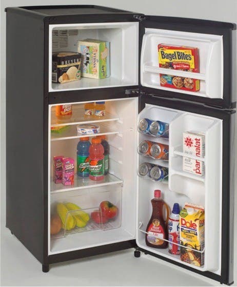 Avanti FF448PS 4.4 cu. ft. Top-Freezer Refrigerator