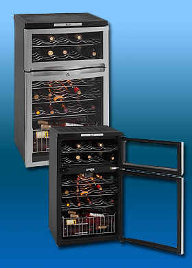 Avanti WC330DZB 19" Dual Zone Wine Chiller