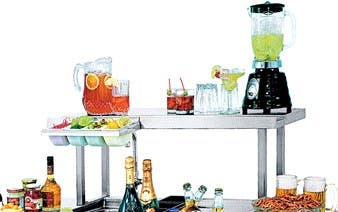 Lynx CSPS Cocktail Station Pass Shelf