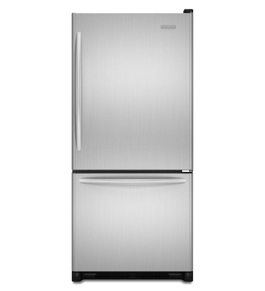 KitchenAid KBRS19KTMS Monochromatic Stainless Steel and Right Hinge Door