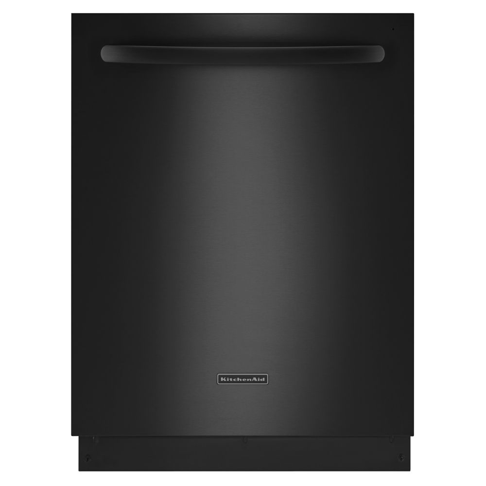 KitchenAid KUDE60FXBL Fully Integrated Dishwasher with 6 Cycles, Nylon